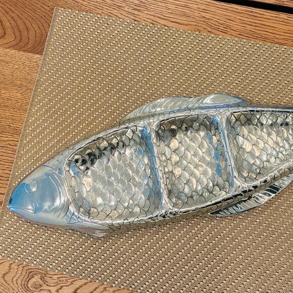 Other - Fish Design, 3 Section Serving Tray